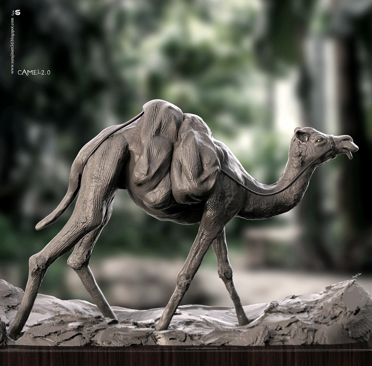 Camel_Digital_SCulpture_SurajitSen_Aug2020A