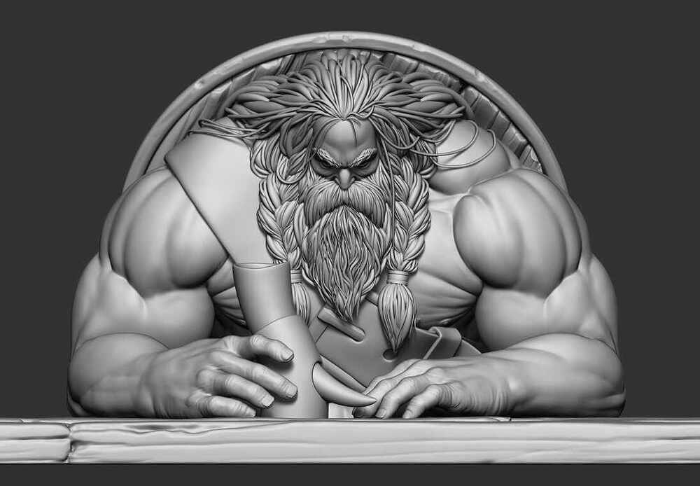 sculpt grey matcap