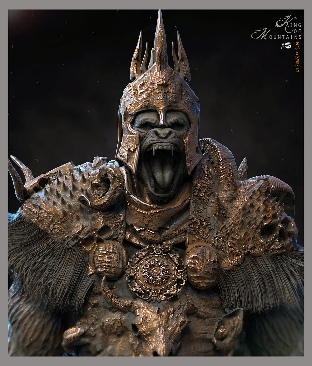 2_surajit-sen-king-of-mountains-digital-sculpture-surajitsen-2022
