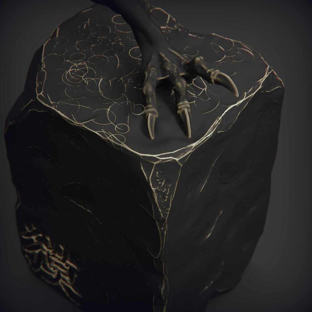 JAPAN_YOKAI_BAKU_SCULPTURE_ZBRSUH_KEYSHOT_07