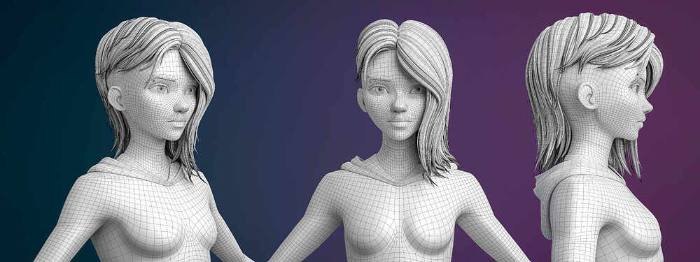 Mohamad_Mahdi_Abbasi_Gwen_Stacy_Face_Topology
