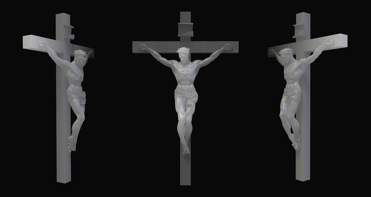 Crucifix for David Dovon Donnelly by Darya Girina_metal mat_3