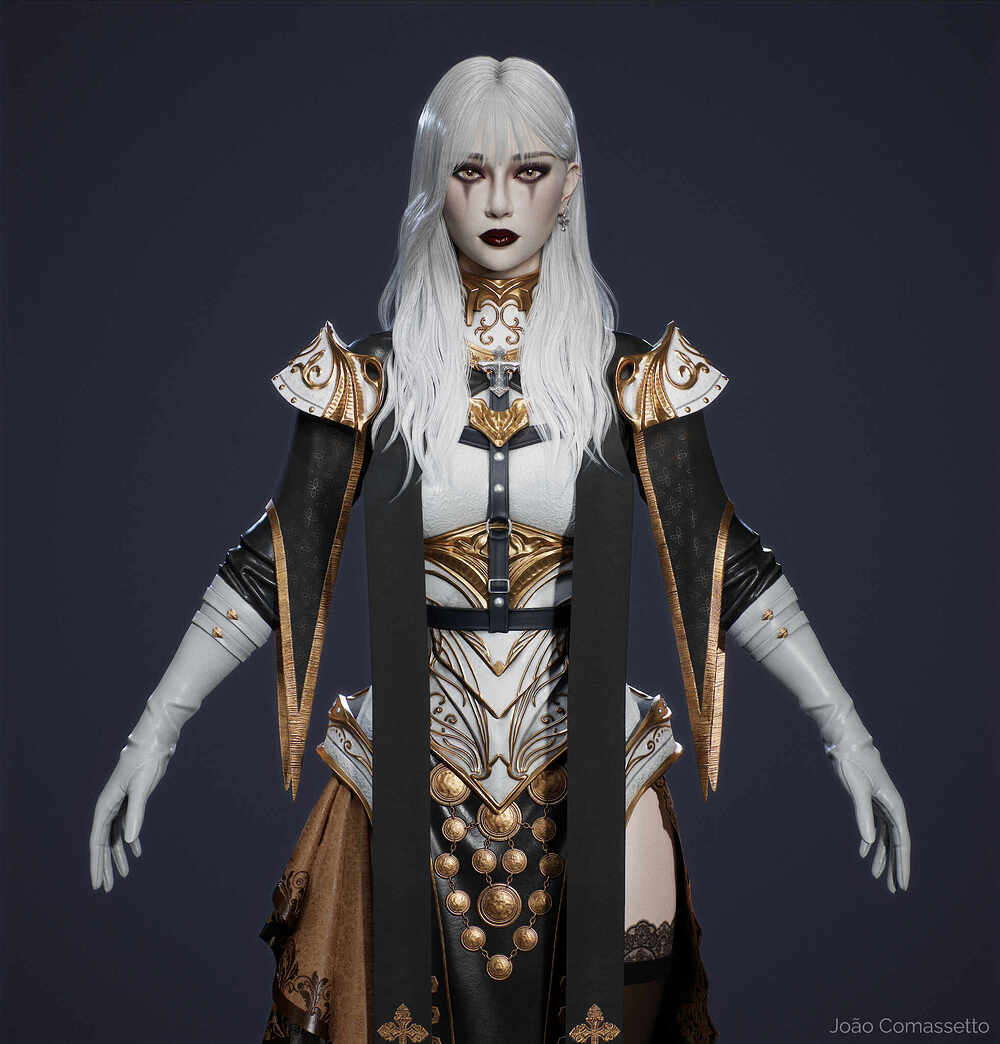 T-pose_HalfBody