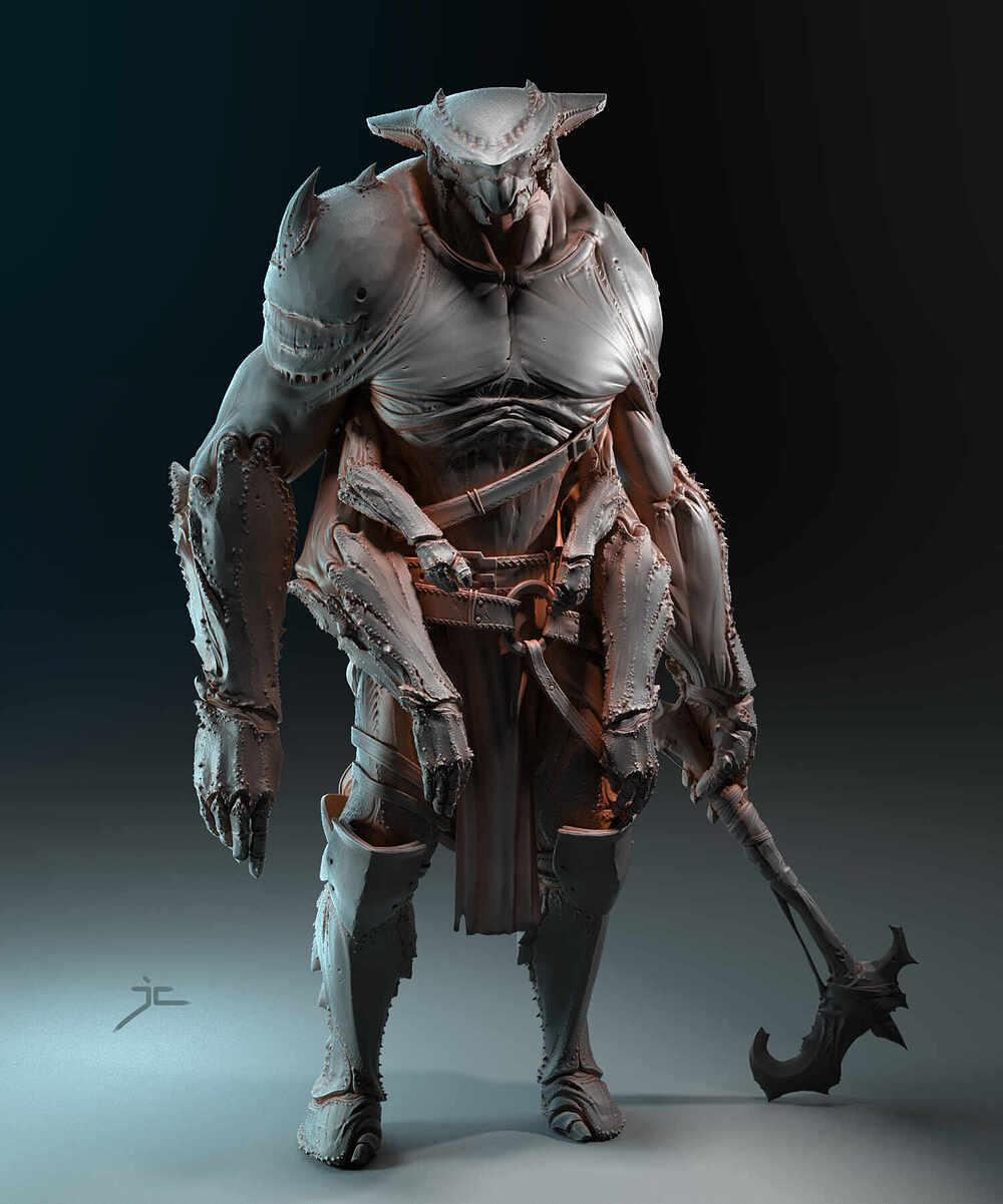 Harbinger-pose-clay-01