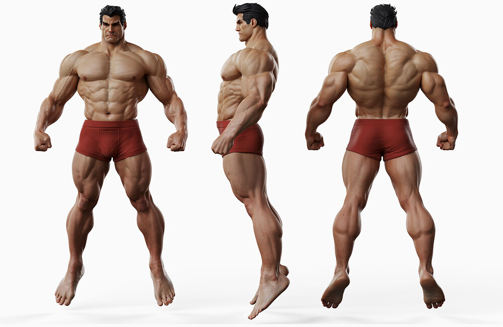 Superman_3D_Model_04