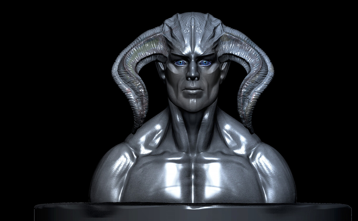 Horn Man ZBrushCentral