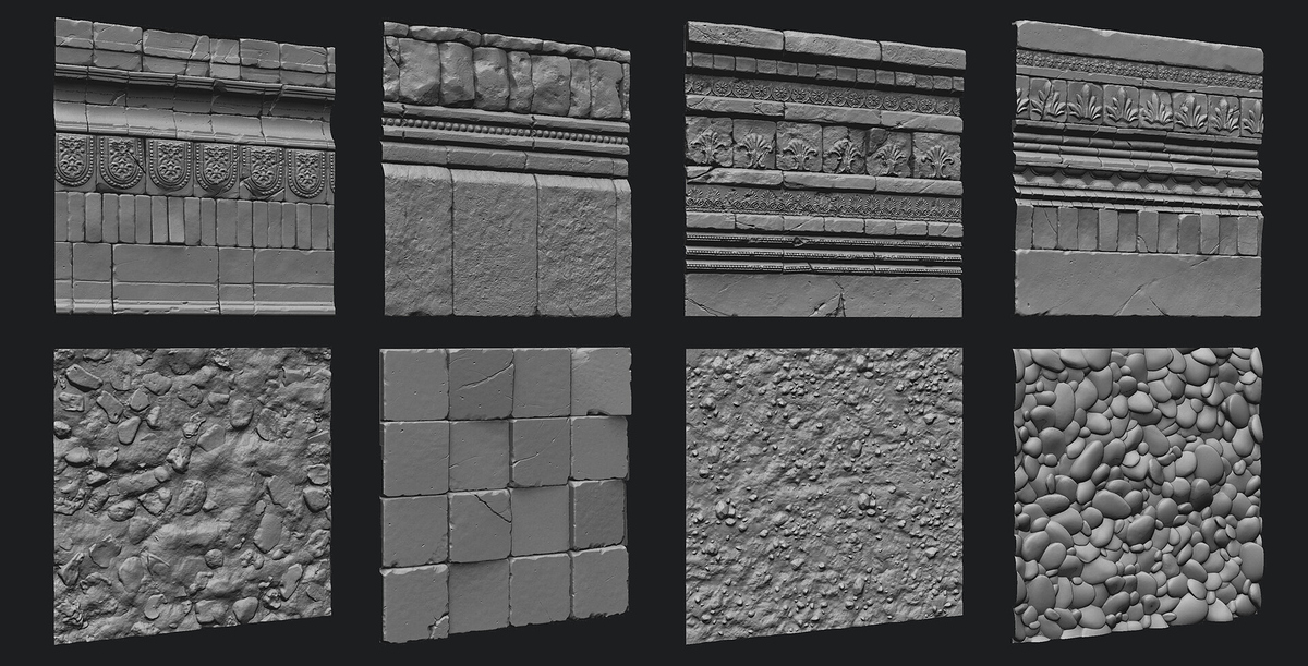 zbrush tileable texture