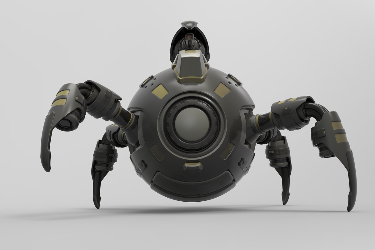 green_cyber-bug render_front2