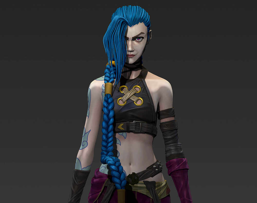 Jinx frente color