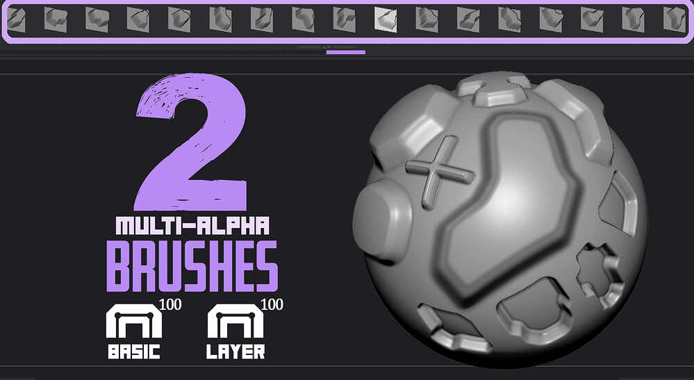 ZBrush Bevel 3