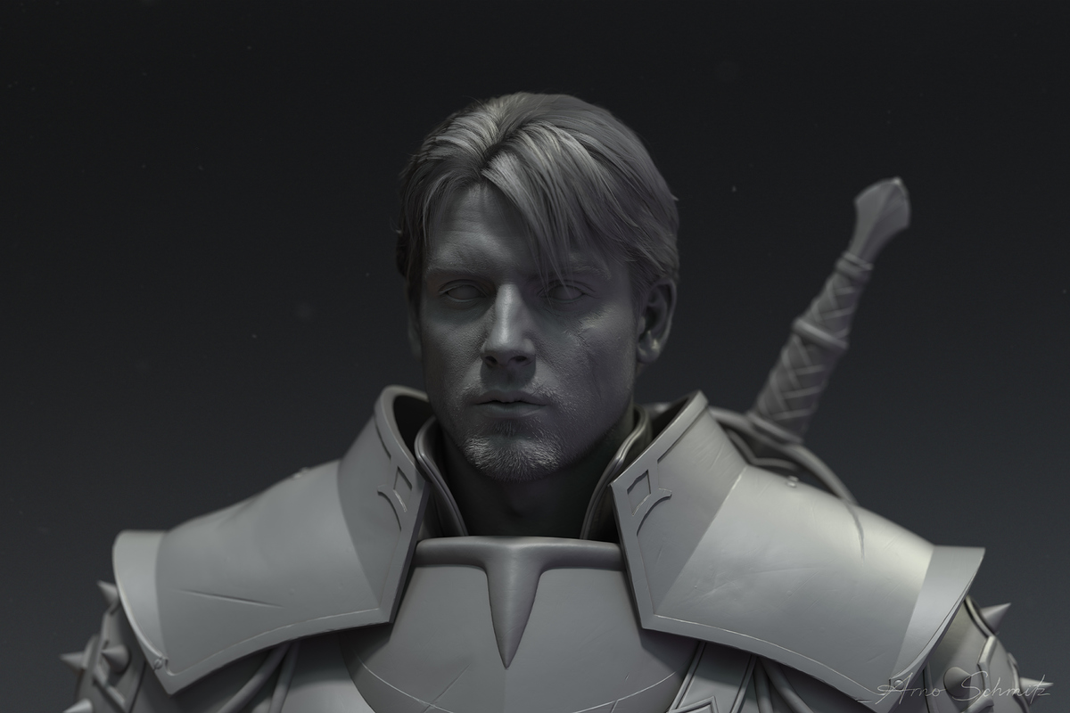 Arno_Schmitz_December_Knight_Part5_HighPoly_Portrait_DOF1_3840_Signature