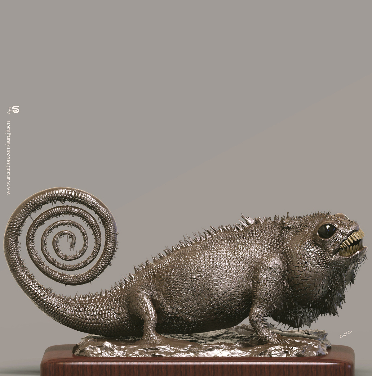 Chamelizza_Digital_Sculpture_SurajitSen_July2019