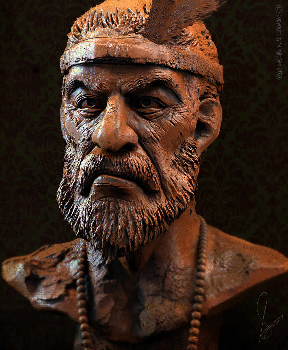 Primal Ancestor_Digital_Sculpture_SurajitSen_March2026