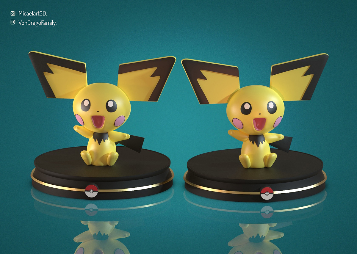 MICAELART3D PICHU