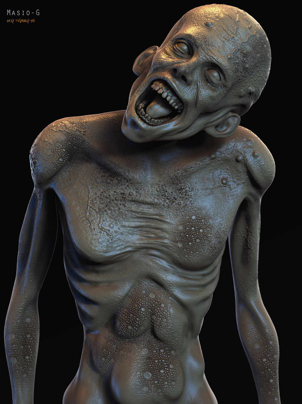 Masio_G_Creature_Digital_Sculpture_SurajitSen_June2024_CLY