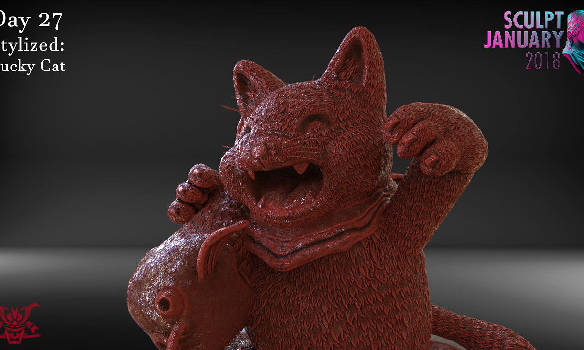 Day 27 Lucky Cat Render 01.jpg