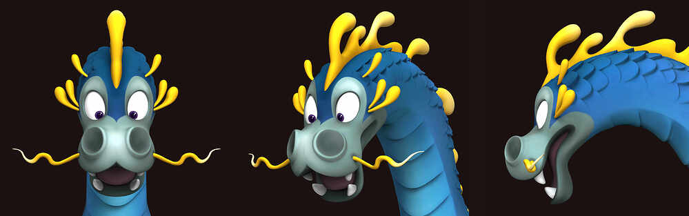 3ansichten_color_dragon