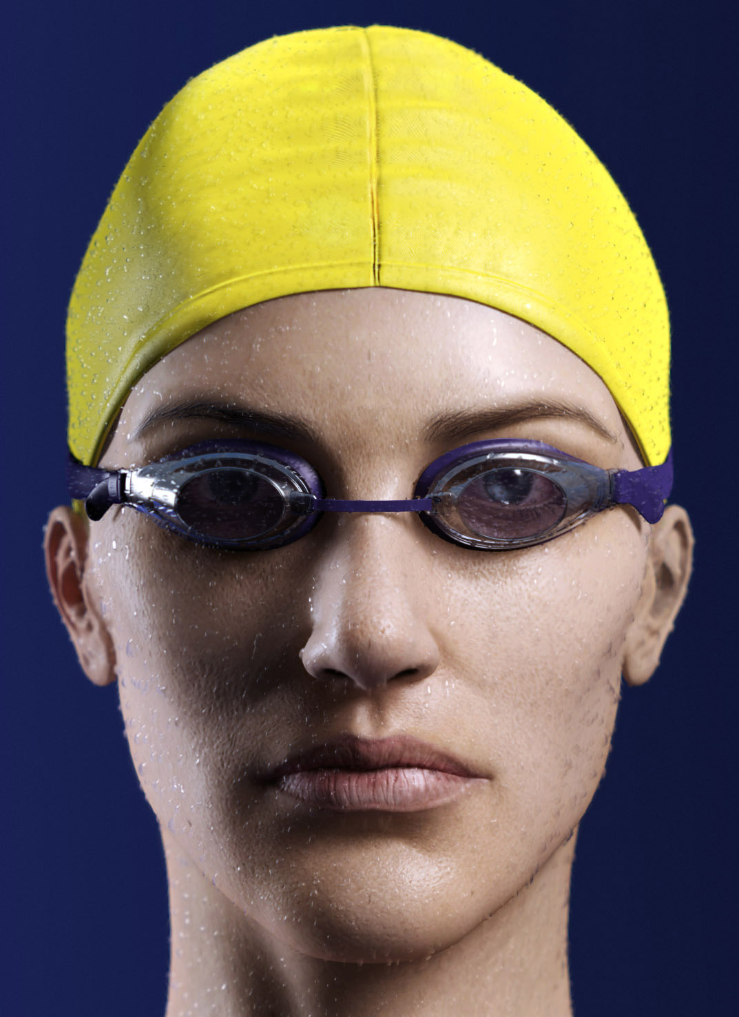 Swimmer Portrait Part 1 ZBrushCentral