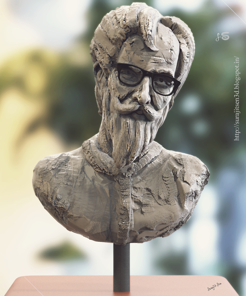 Professor_speed_Sculpt_by_Surajit Sen_27072018.JPG