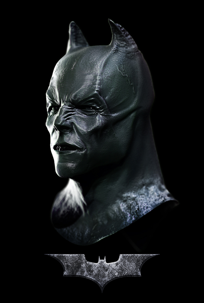 Demon Batman Begins Bust - ZBrushCentral