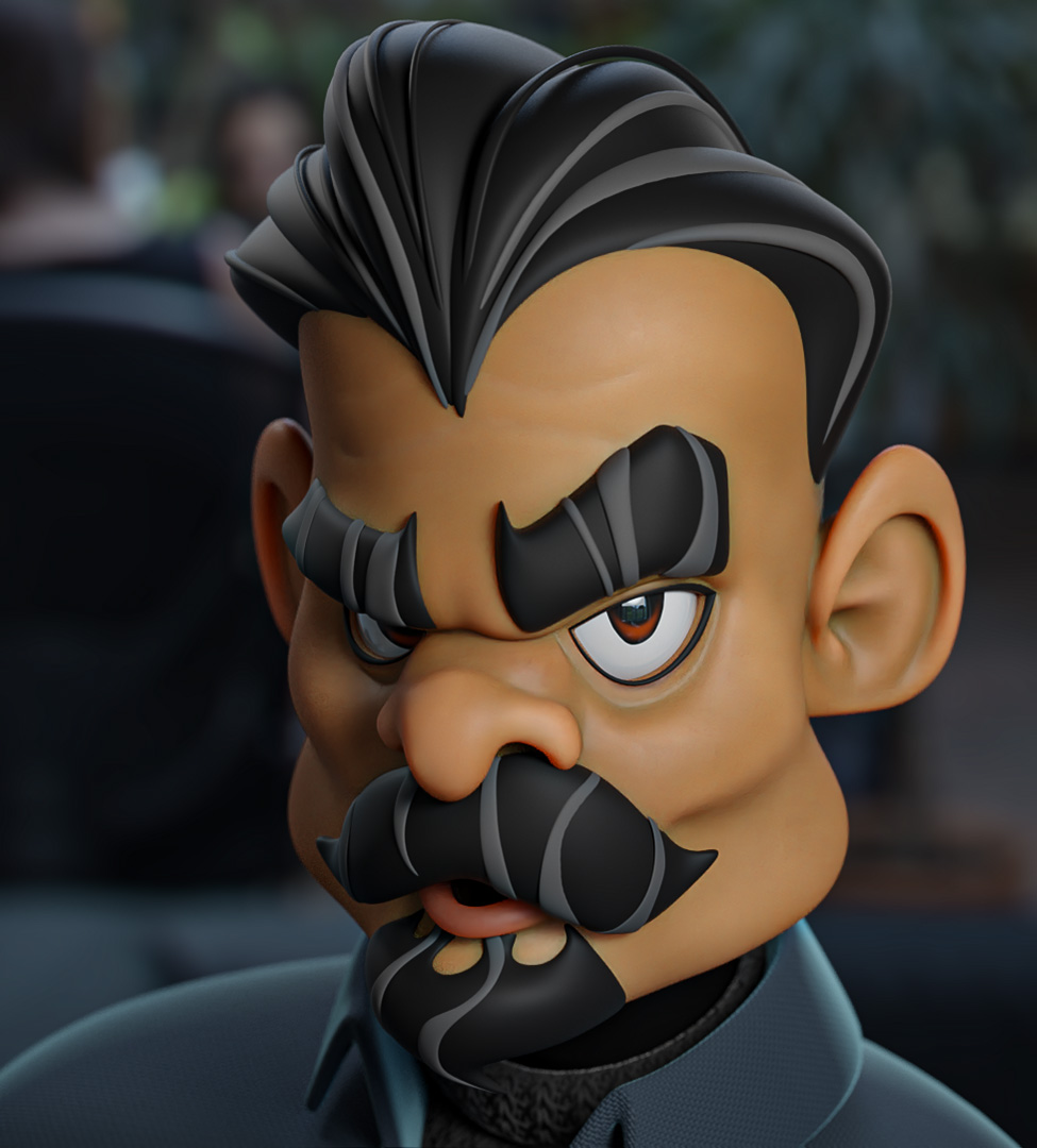 Stylized-Male-Portrait-02