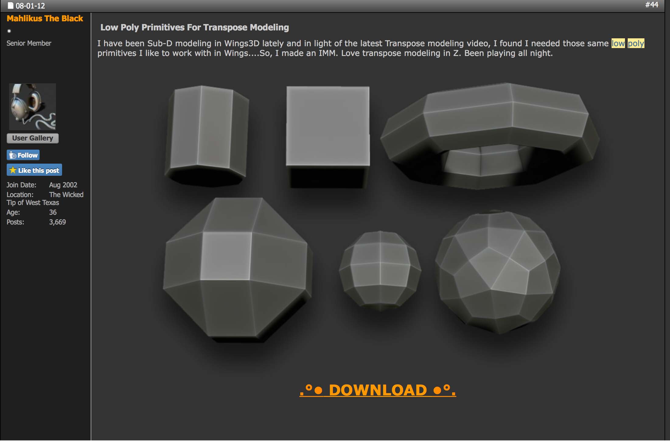 Low Poly Primatives for Transpose Modelling.jpg