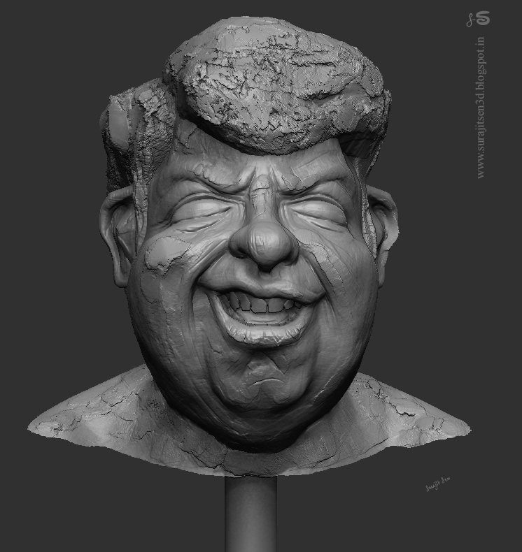 Speed_Sculpt_Clever_by_SurajitSen_Sculpt_WIP.JPG