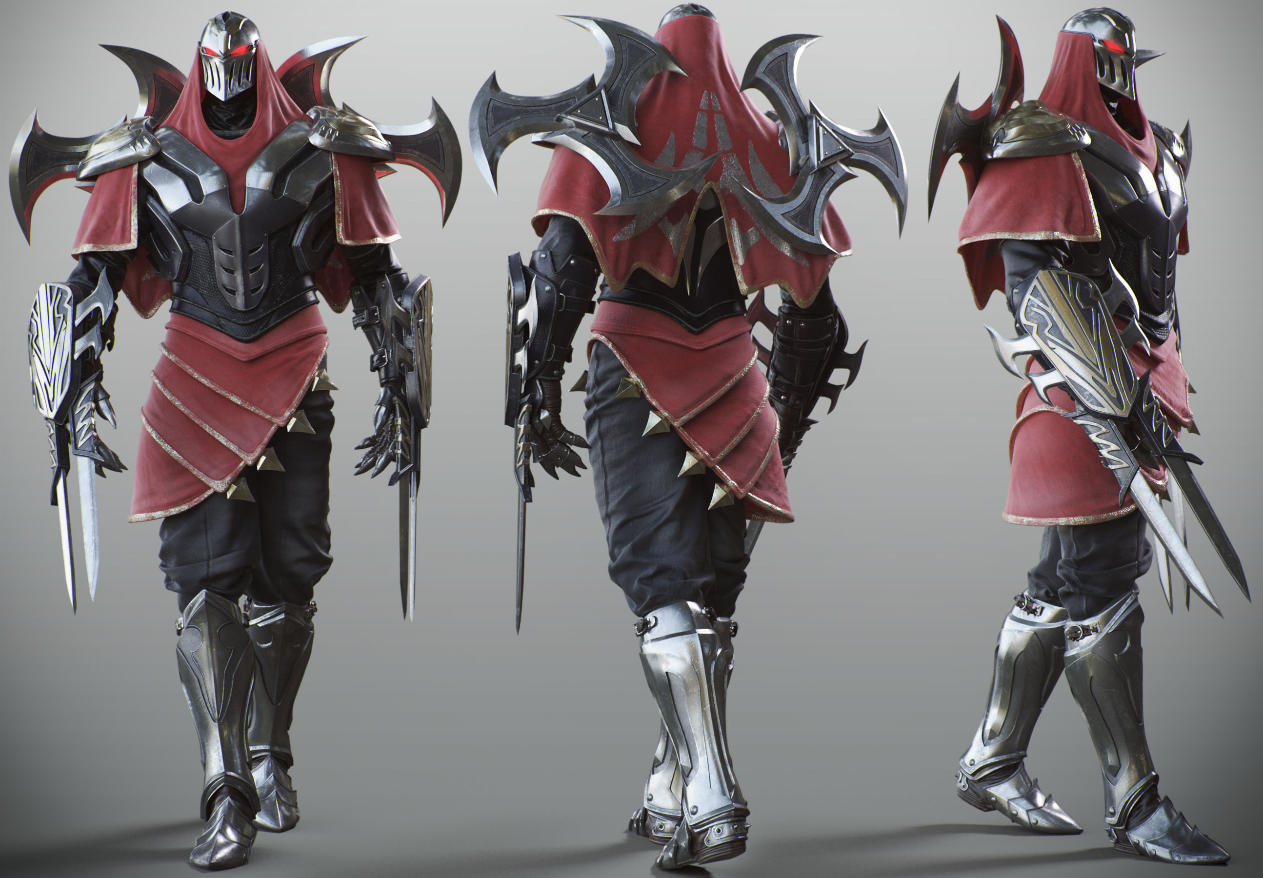 zed lol model obj
