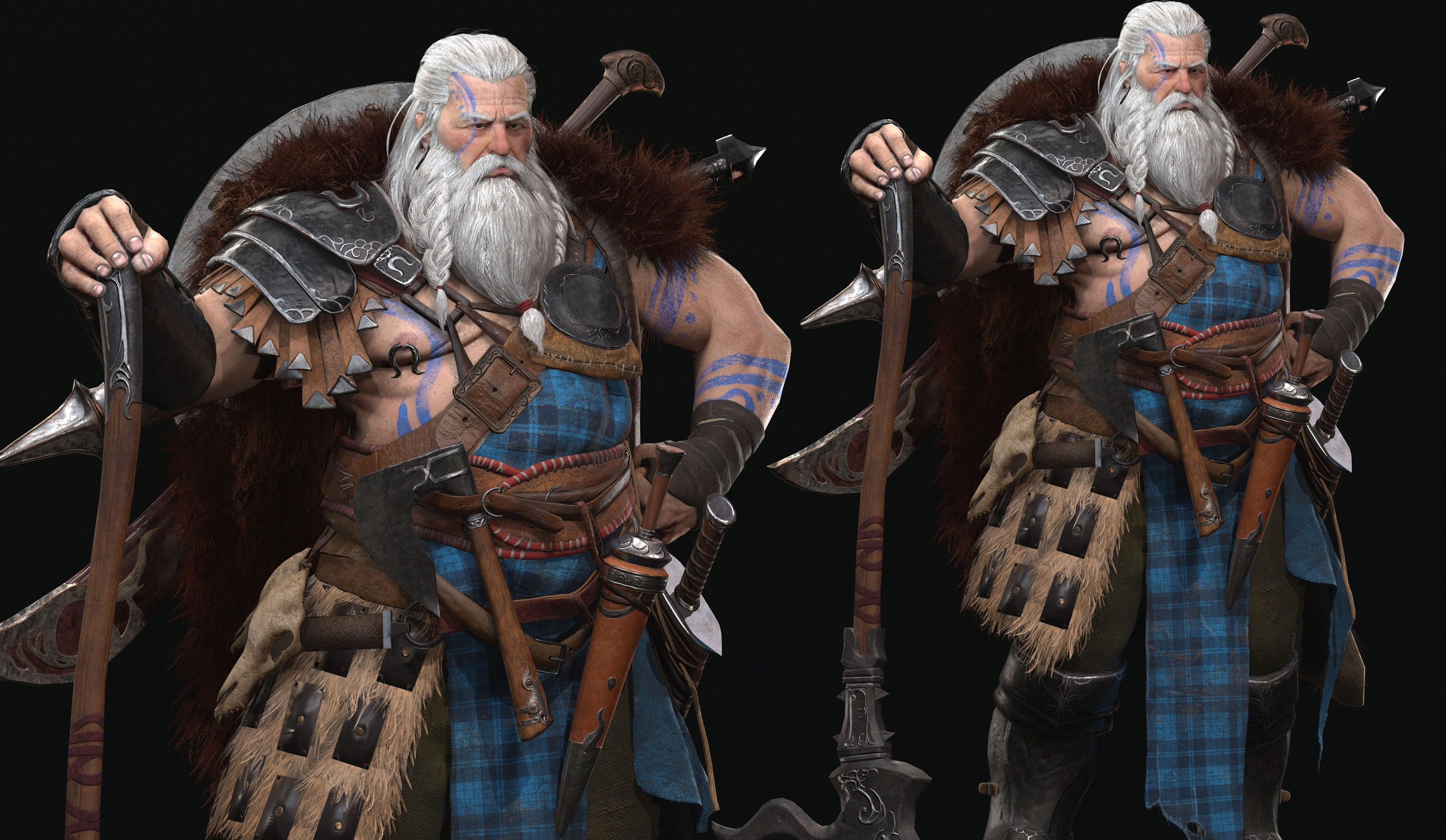 Celtic Warrior - Realtime Character - ZBrushCentral