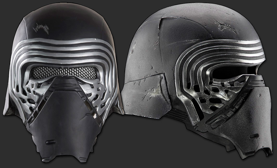 Kylo Ren Cosplay Helmet And Lightsaber Making Of 3d Print Files Zbrushcentral