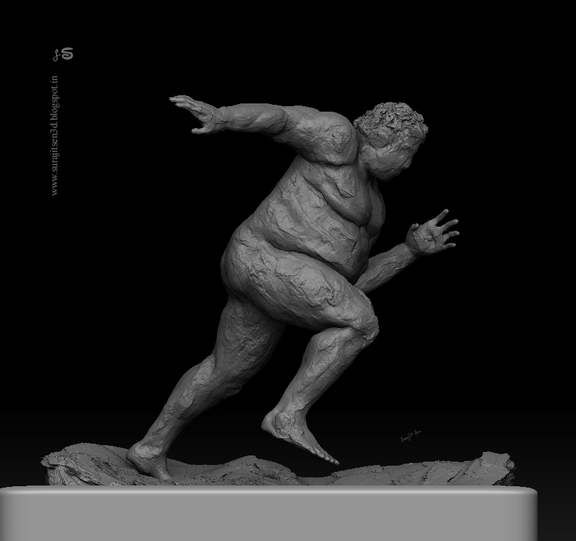 Running_Fat_man_Sculpt_WIP_SURAJITSEN.JPG
