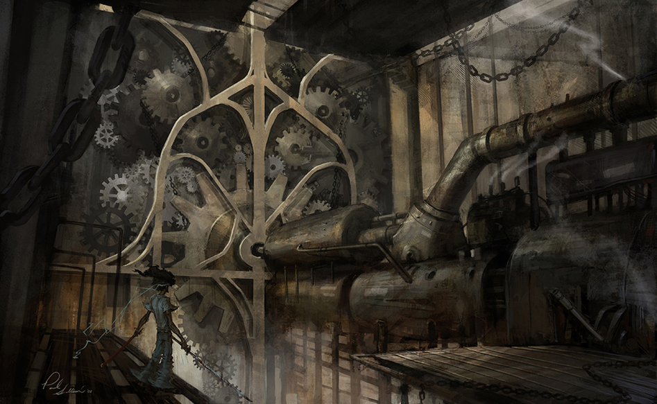 clock gear room final Paul Sullivanzbrush.jpg