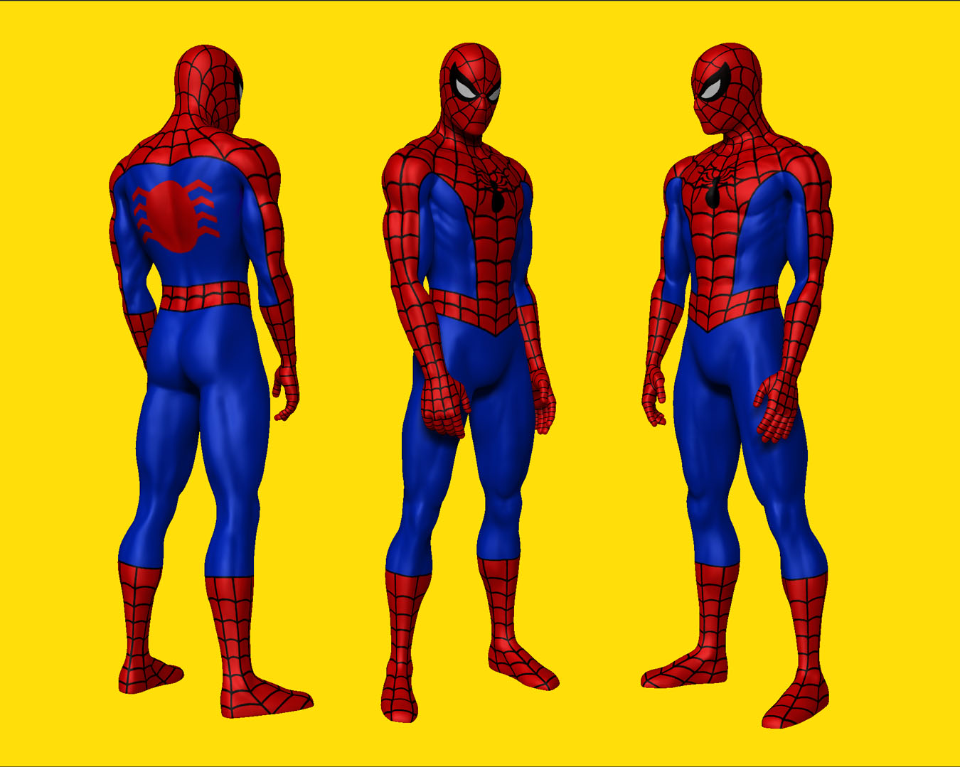 Spider-Man Digital Statue Pose.jpg