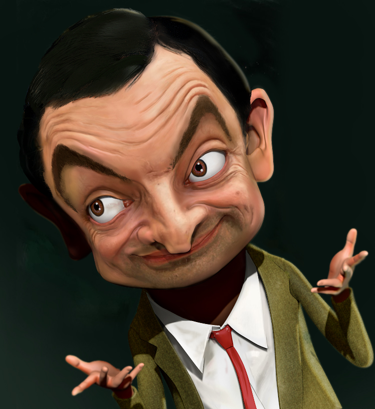 Mr bean caricature - ZBrushCentral