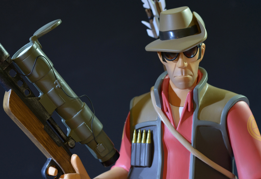 This is The Sniper from TF2. 