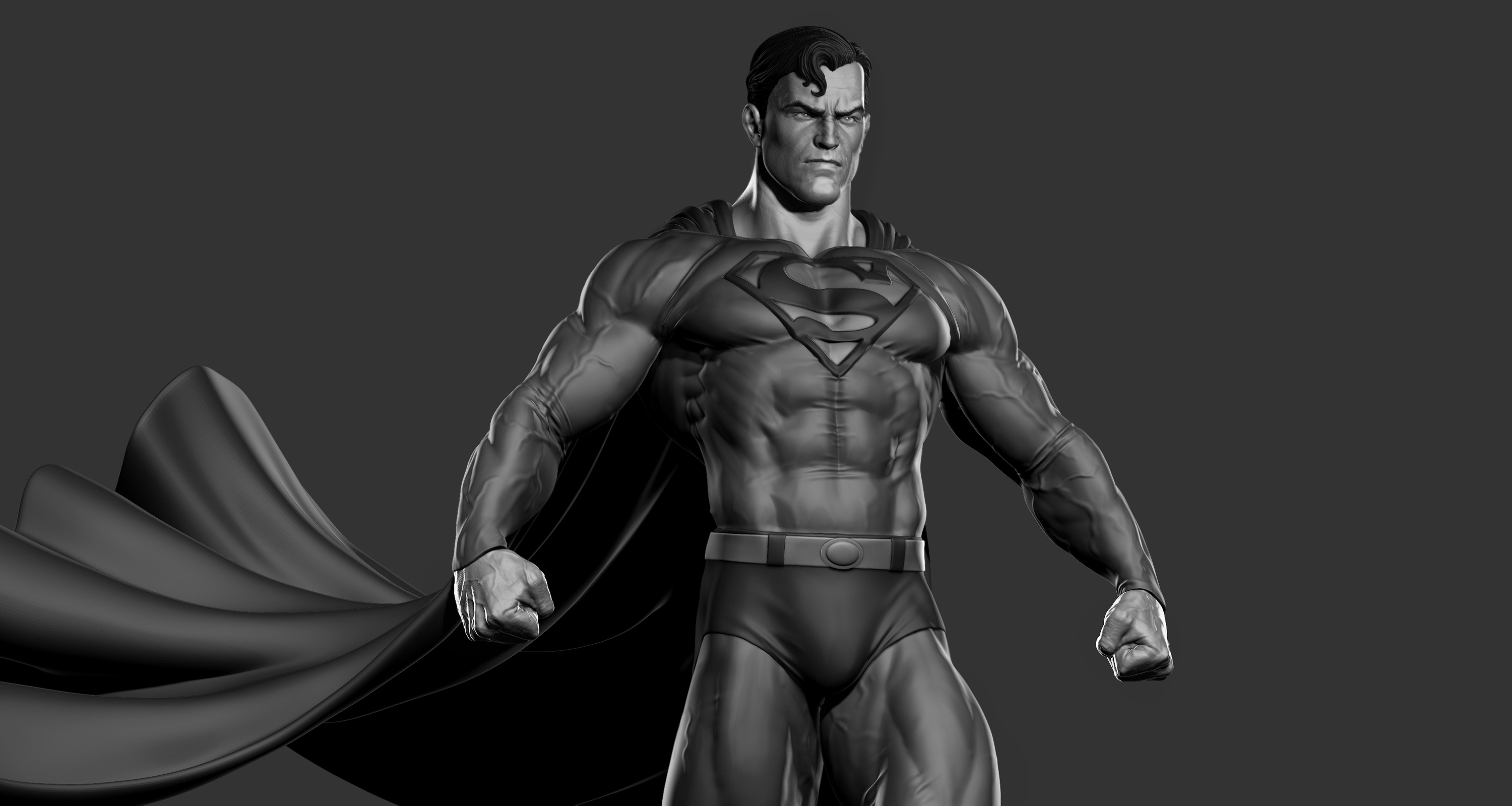 superman zbrush model