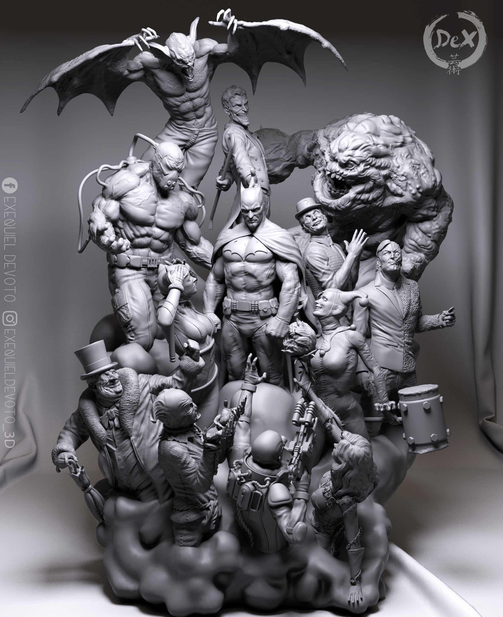 Batman Diorama Fan Art - ZBrushCentral