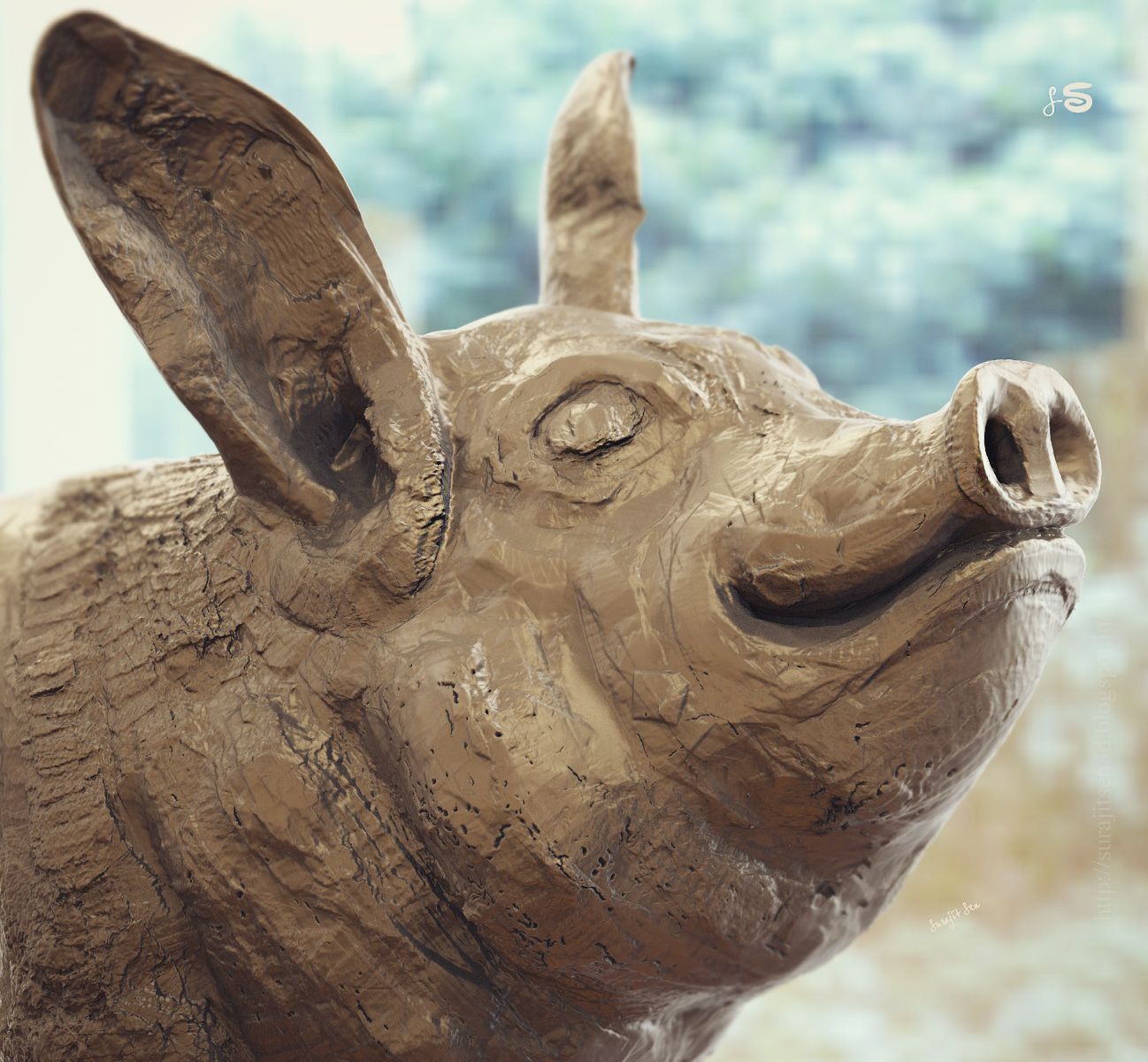 Pig_sculpt_SurajitSen_INS.jpg