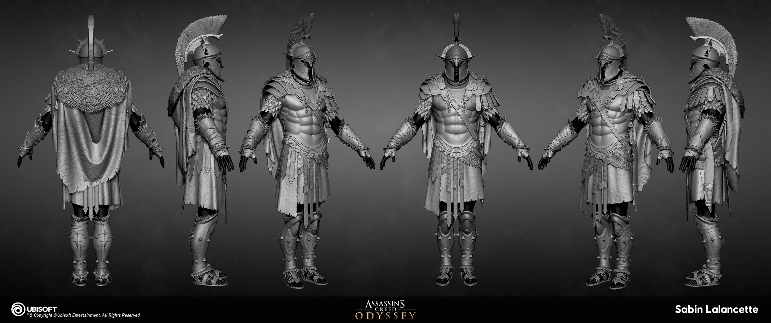 ArtStation - Assassin's Creed Odyssey : Iconic Outfit, Mathieu