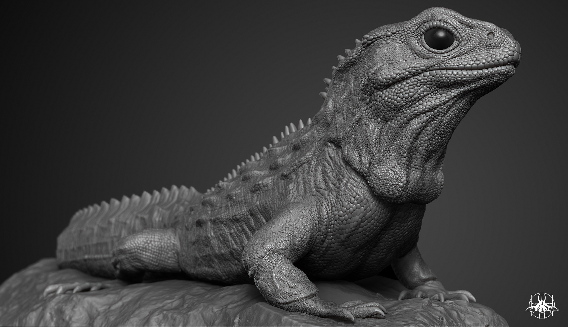 Ящерица 3д. Zbrush ящерица. Туатара ящерица. Ящерица 3д модель. Ящерица 3d.