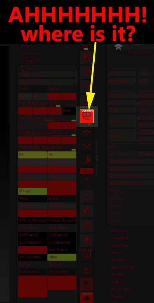 zbrush 2019 custom ui