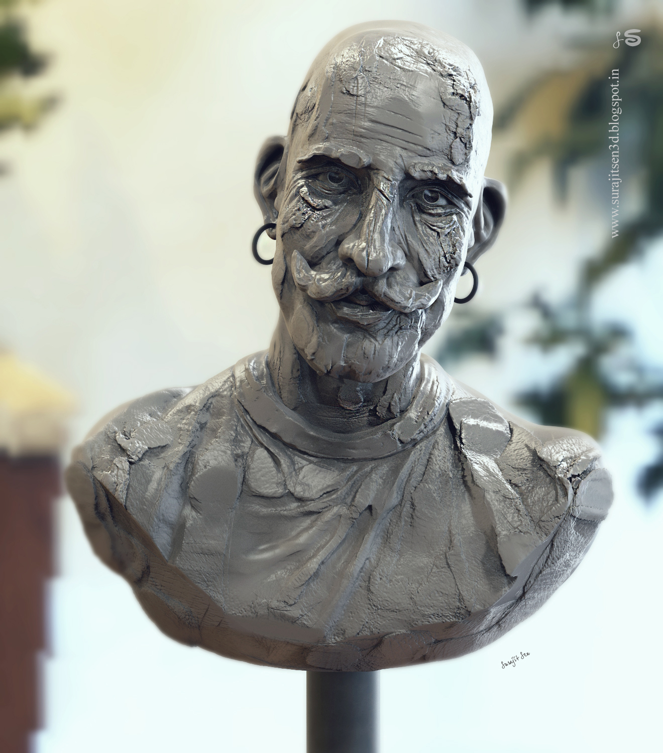 The_Man_quick_Sculpt_by Surajit Sen.JPG