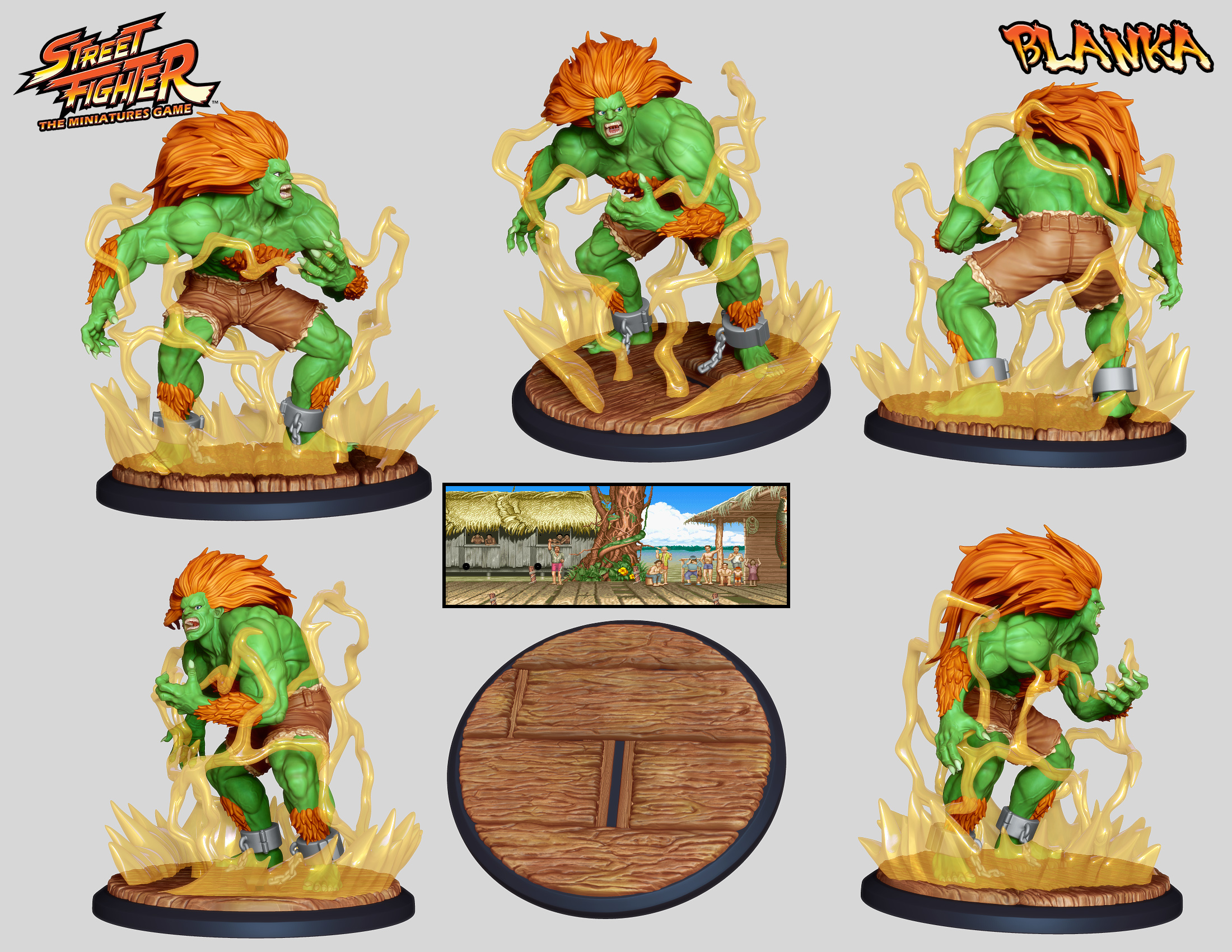 Street Fighter - Blanka - ZBrushCentral