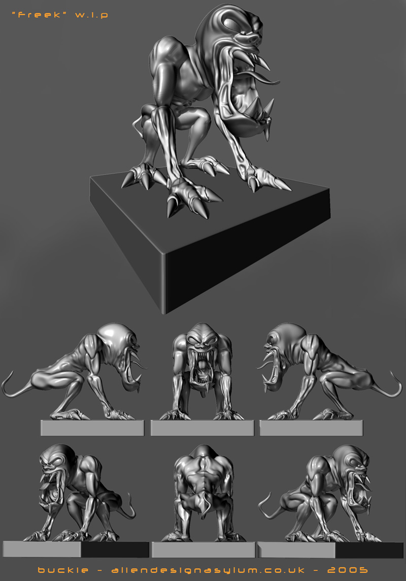 The Freek...(50 done) ZBrushCentral