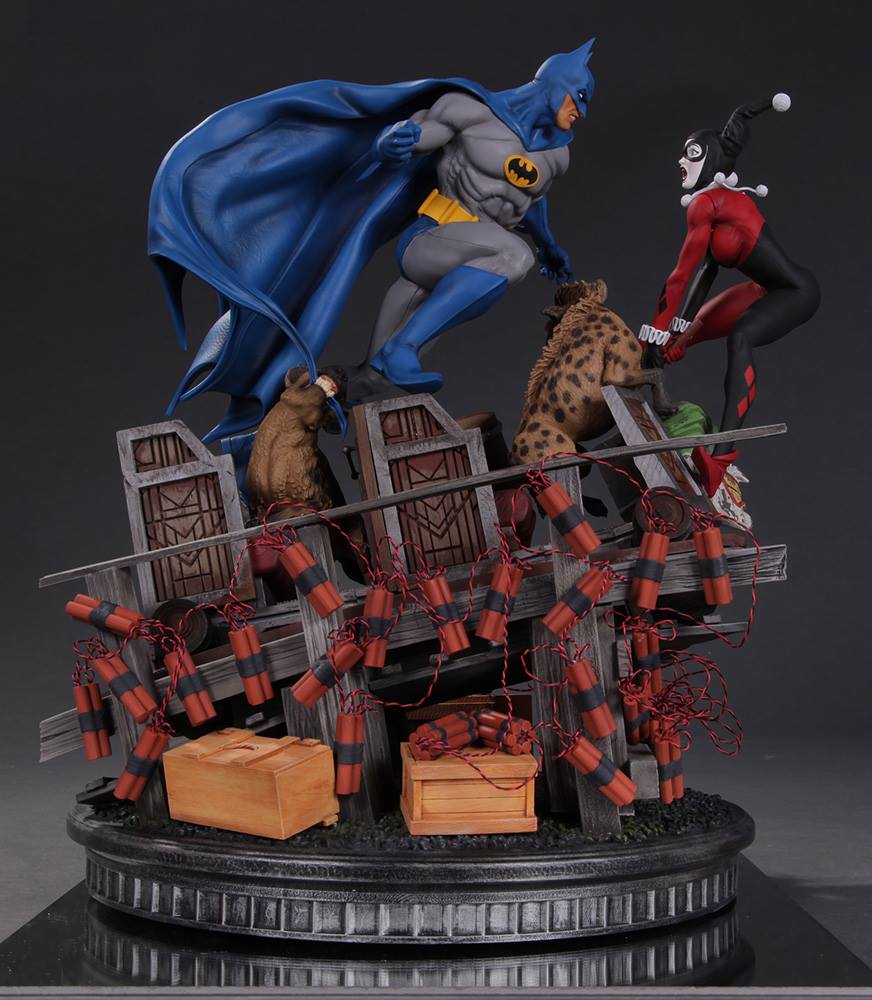 Batman vs Harley Quinn Battle Statue DC - ZBrushCentral