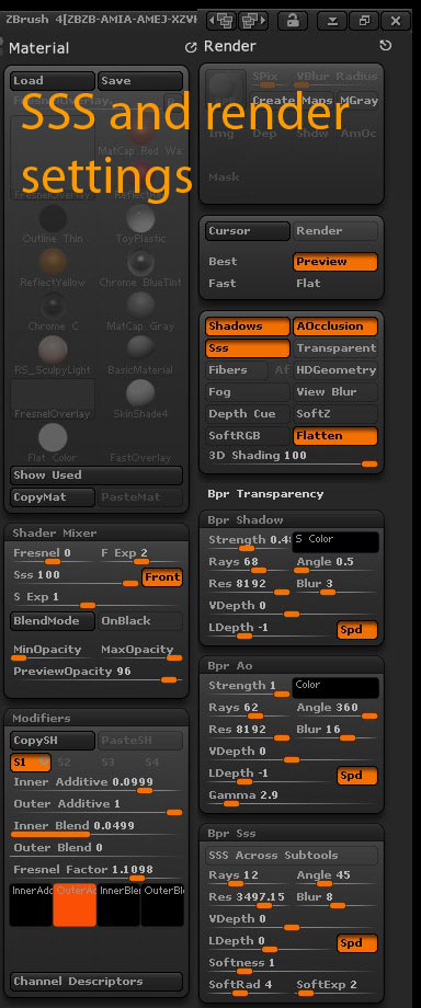 rendersettings