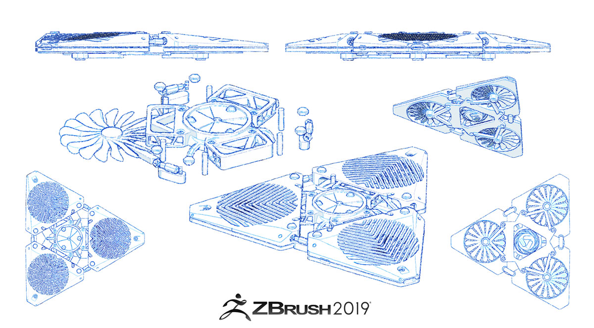 Pablo_Munoz_Gomez_ZBrushBETA2019_blue-pencil-sketch-drone.jpg