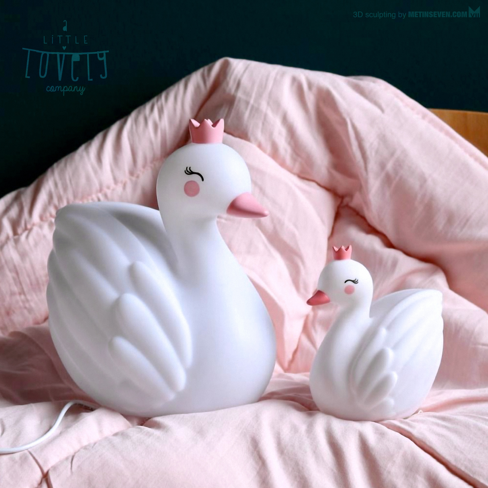 metin-seven_3d-print-modeler-toy-character-sculptor_swans-lamps-lights.jpg