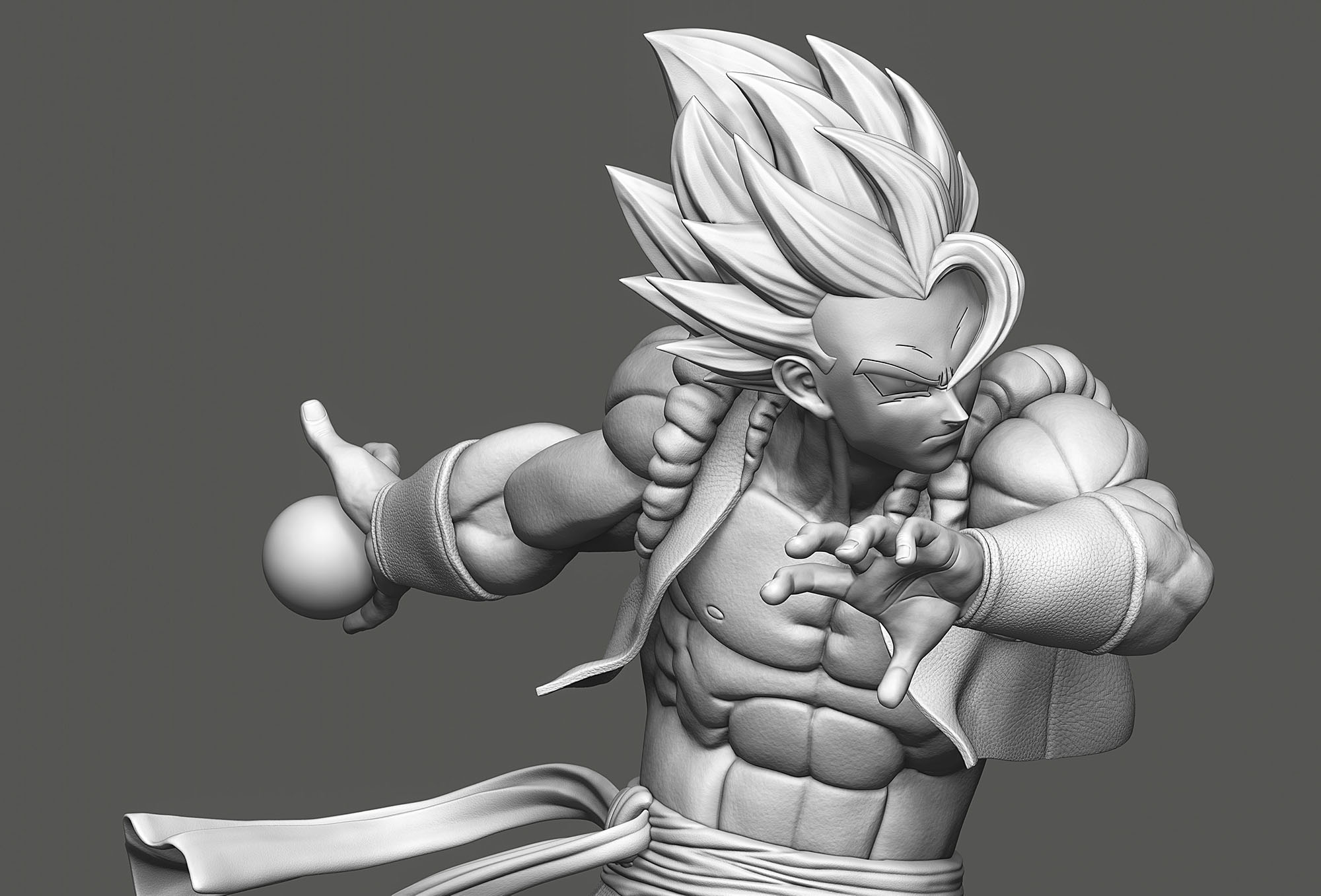 Gogeta ssj4 - ZBrushCentral