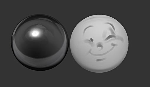 material transparency zbrush